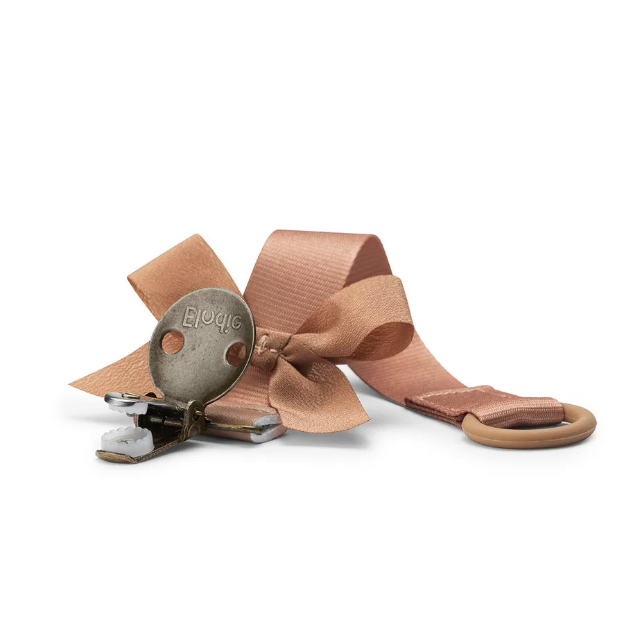 Lanț pentru suzetă, soft terracotta