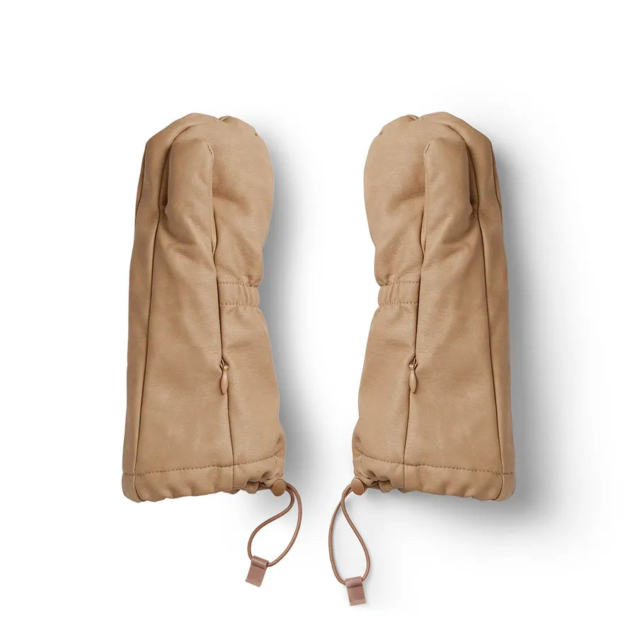 Mănuși din material impermeabil, 1-3 ani, aviator brown