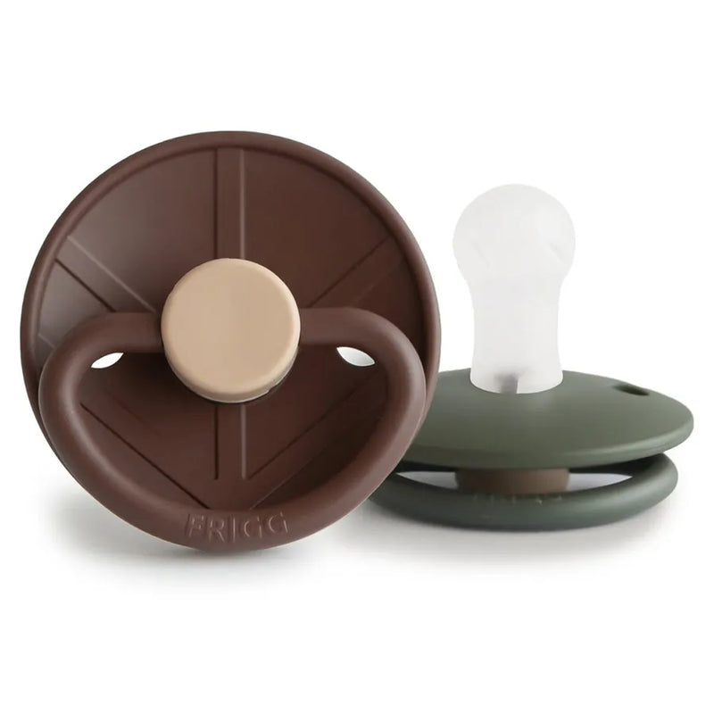 Suzete din silicon Little Viking, set de 2 bucăți, bjorn/ragnar