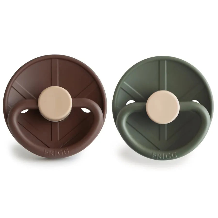 Suzete din silicon Little Viking, set de 2 bucăți, bjorn/ragnar
