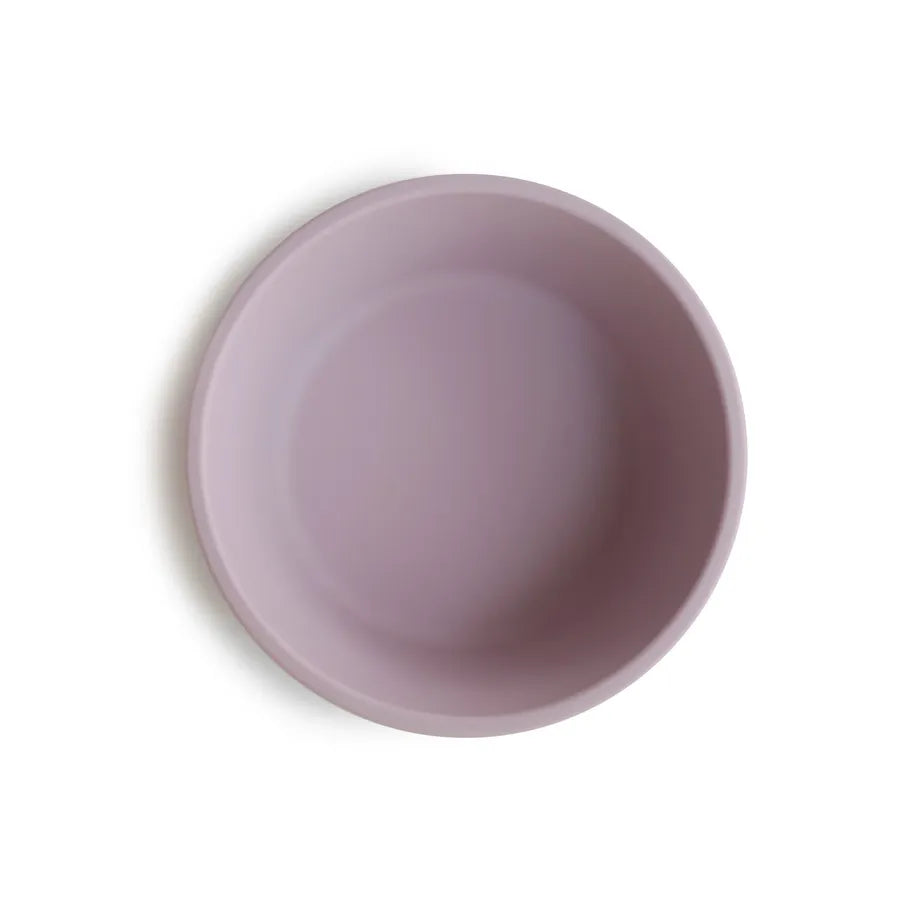 Bol din silicon, cu ventuză, soft lilac