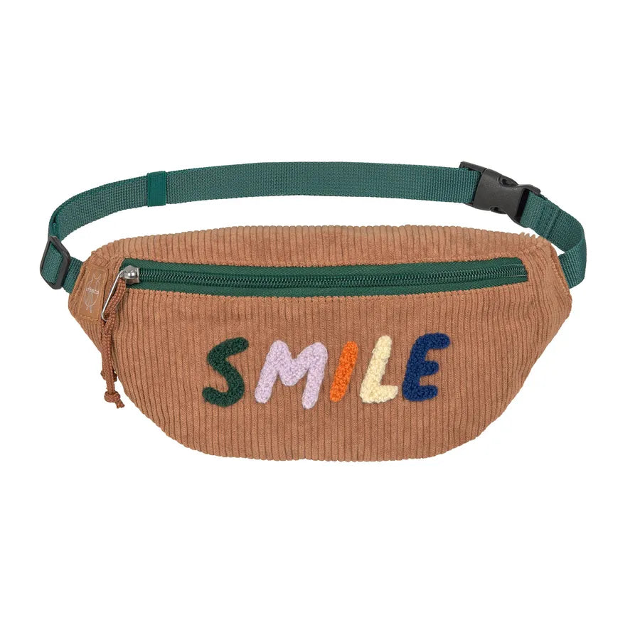 Borsetă pentru copii Little Gang, smile caramel