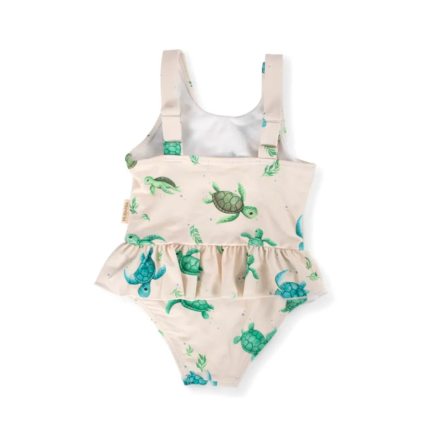 Costum de baie anti-UV, Eva, First Swim, 3-4 ani