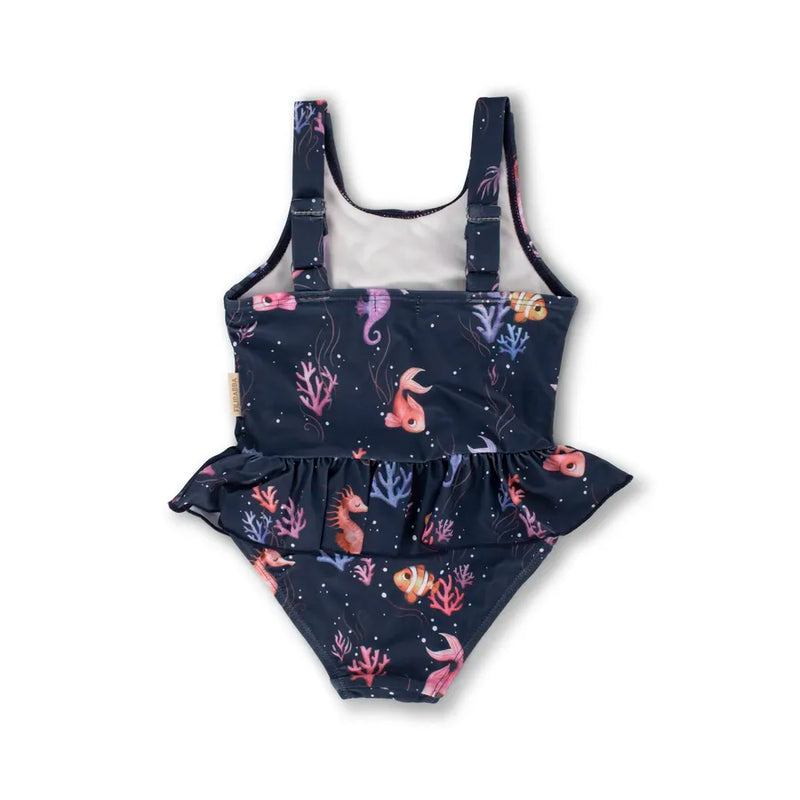 Costum de baie anti-UV, Eva, Rainbow Reef, 3-4 ani