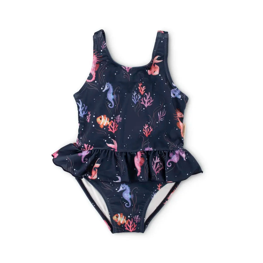 Costum de baie anti-UV, Eva, Rainbow Reef, 3-4 ani