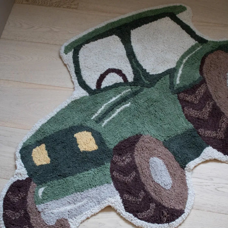 Covor din bumbac, Tractor