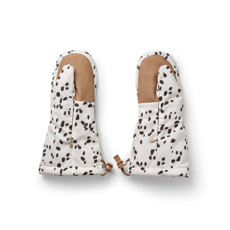 Mănuși din material impermeabil, 1-3 ani, dalmatian dots
