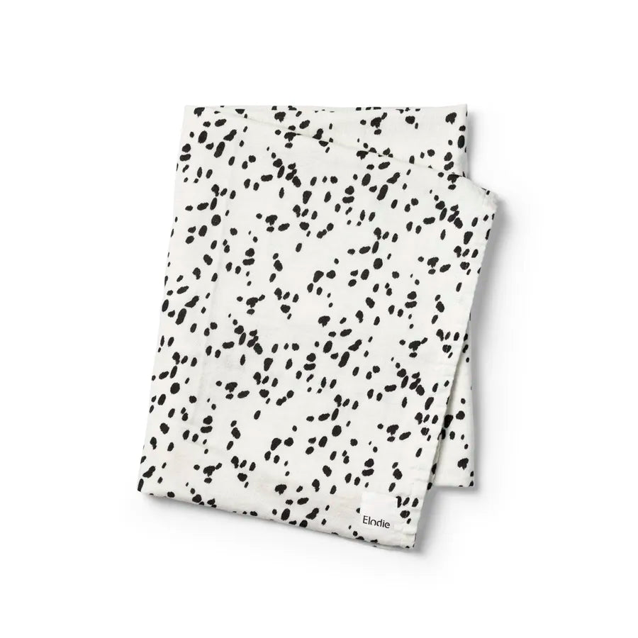 Muselină din fibre de bambus, 80 x 80 cm, dalmatian dots