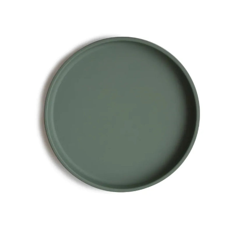 Farfurie clasică din silicon, cu ventuză, dried thyme