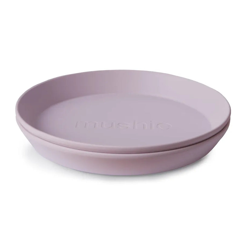 Farfurii, set de 2 bucăți, soft lilac