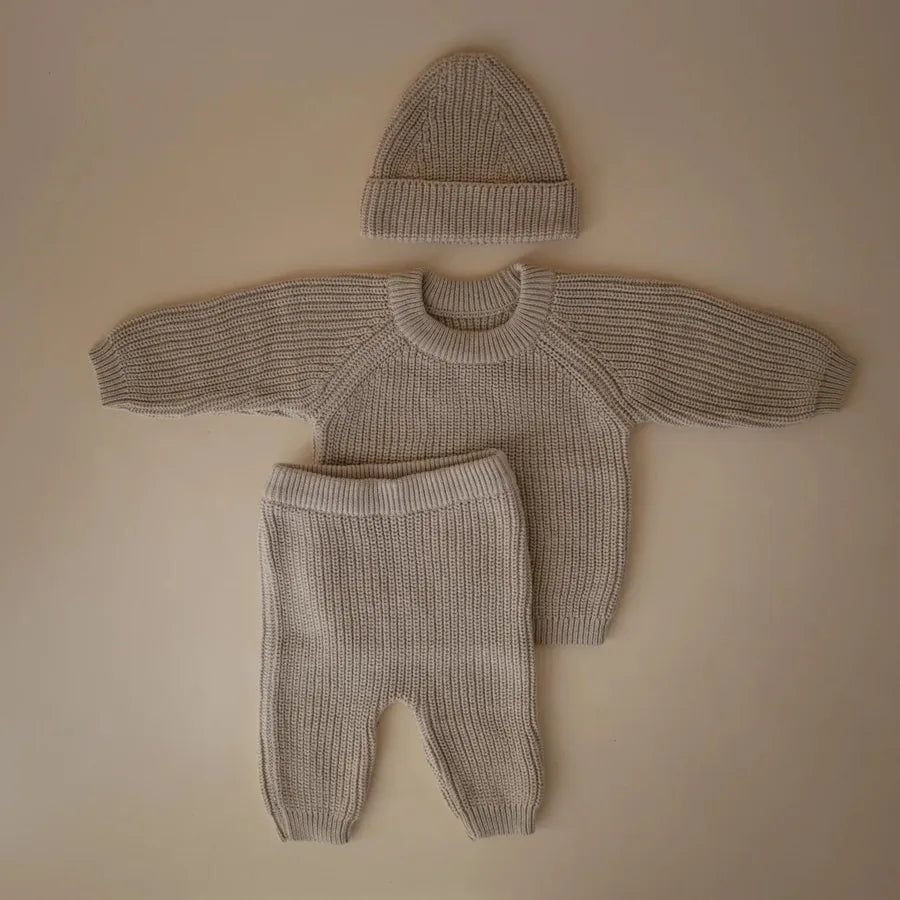 Fes din tricot, Mushie, beige