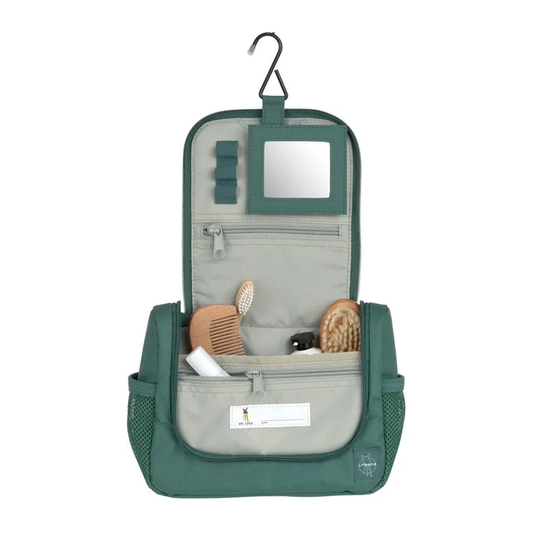 Geantă mini pentru produse personale, little gang, dark green