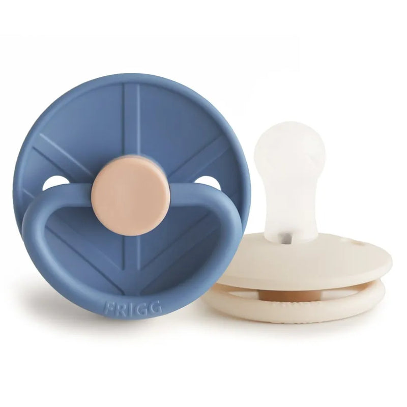 Suzete din silicon Little Viking, set de 2 bucăți, harald/sigrid