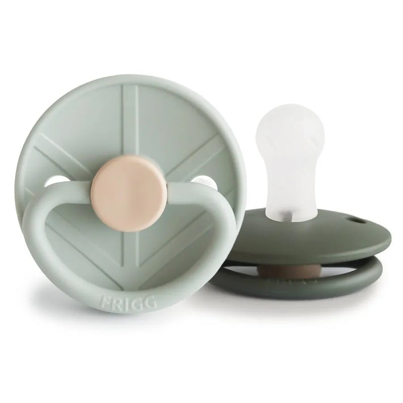 Suzete din silicon Little Viking, set de 2 bucăți, holger/ragnar