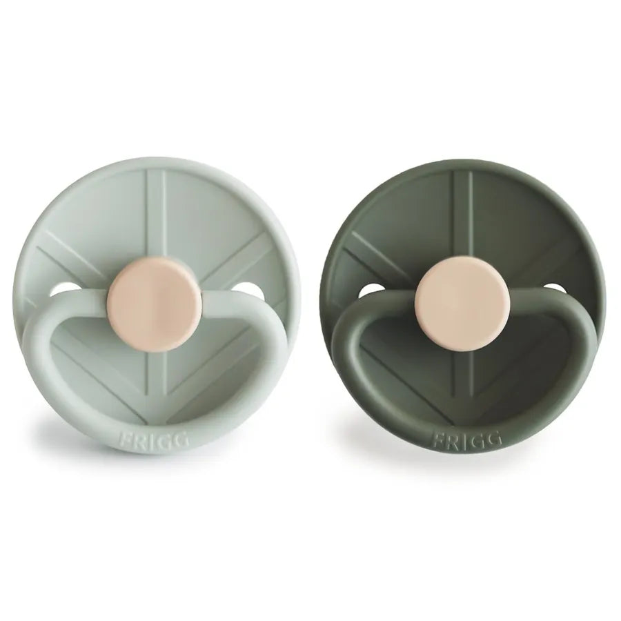 Suzete din silicon Little Viking, set de 2 bucăți, holger/ragnar