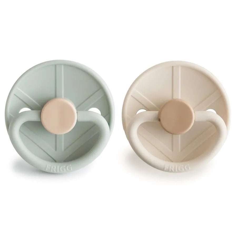 Suzete din silicon Little Viking, set de 2 bucăți, holger/sigrid