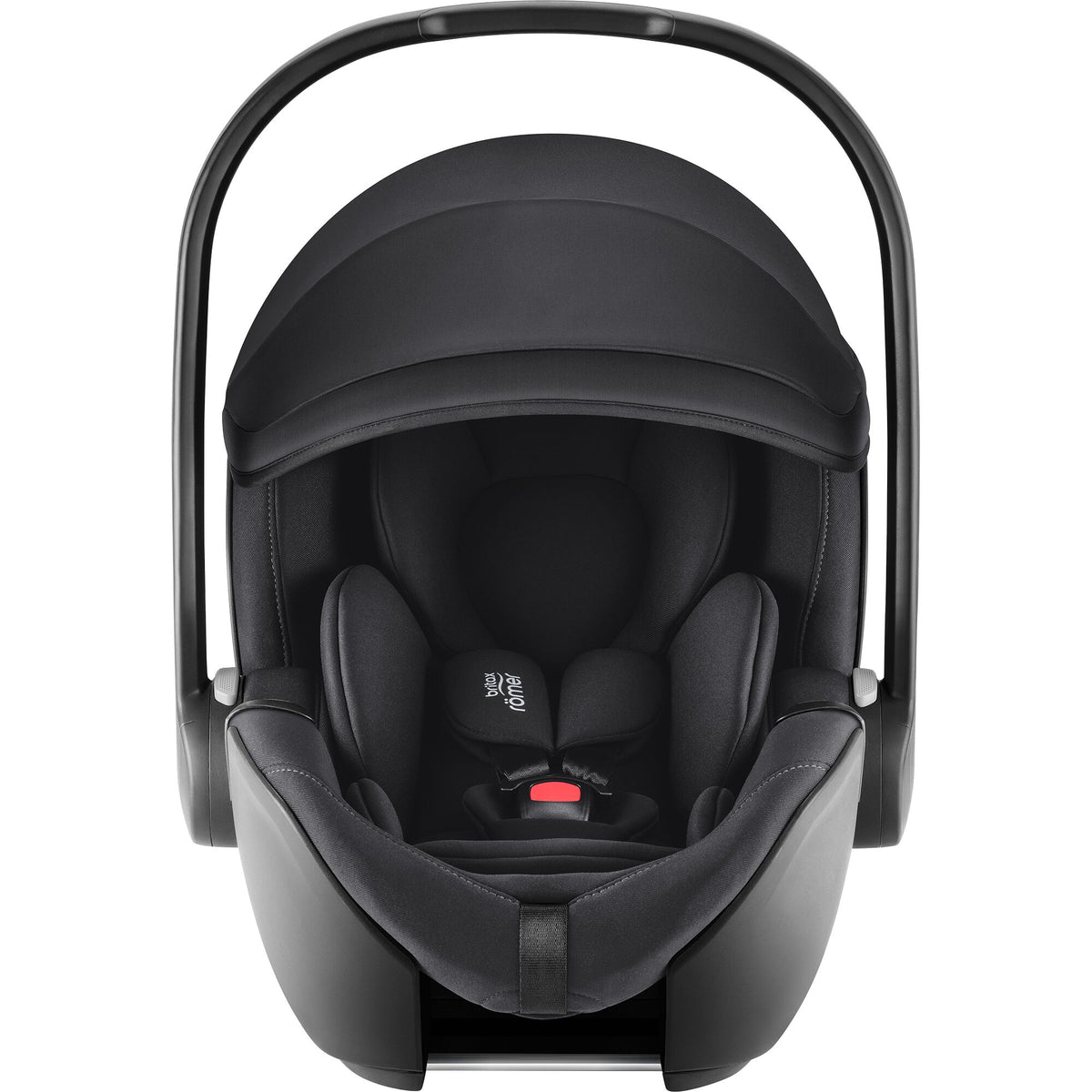 Scaun auto tip scoică pentru copii Britax Römer, reclinabil, 0-15 luni, 40-85 cm, 0-13 kg, BABY-SAFE PRO, deep black