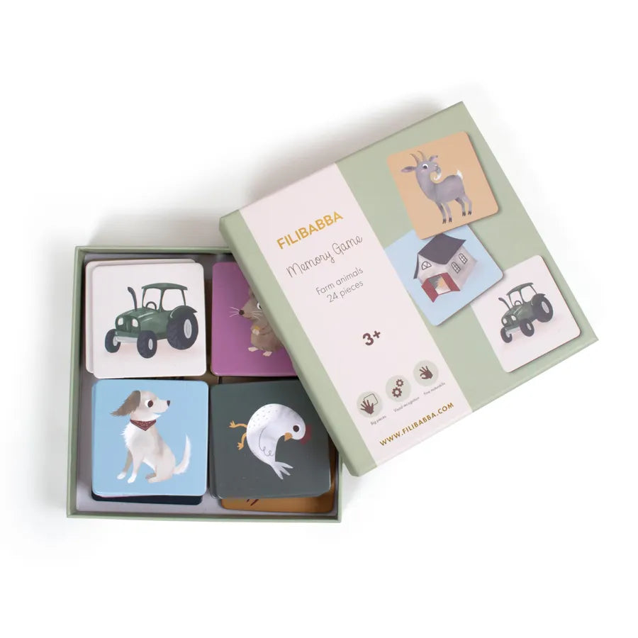 Joc de memorie, Animals, farm animals
