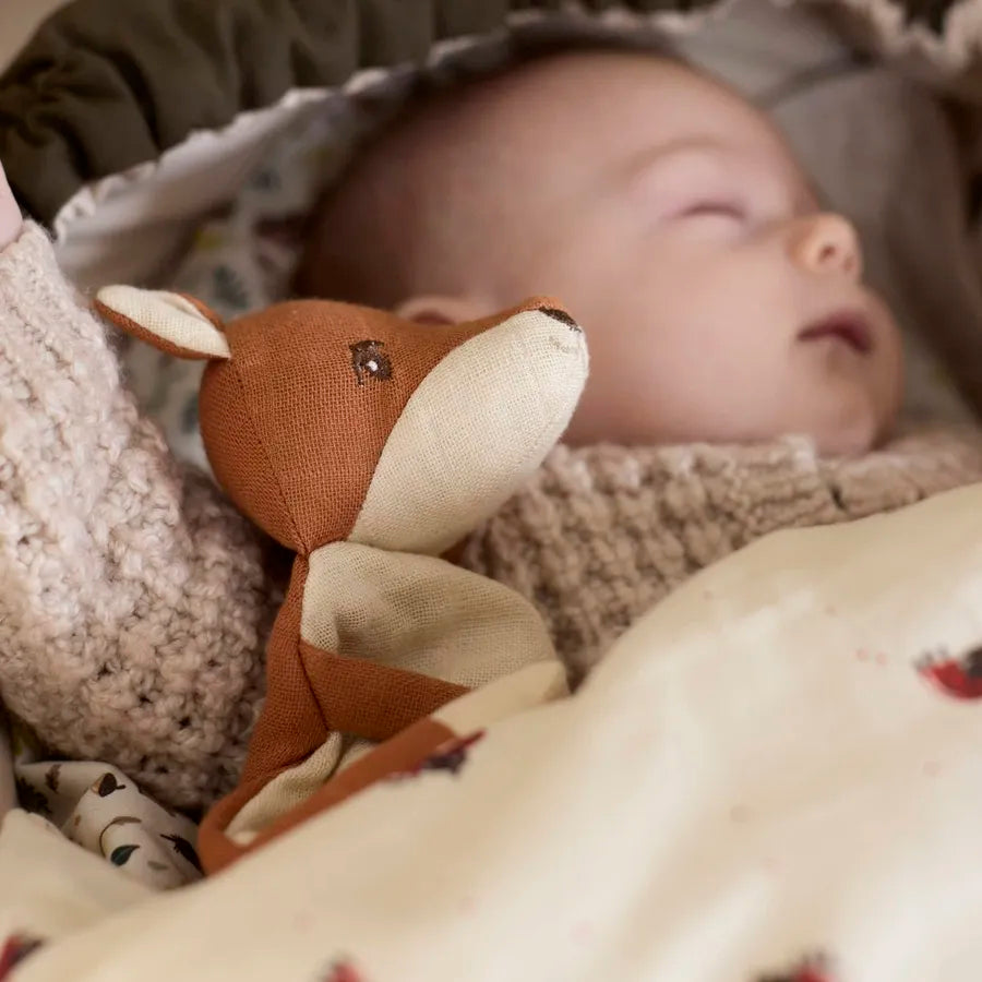 Jucărie păturică senzorială, freya the fox