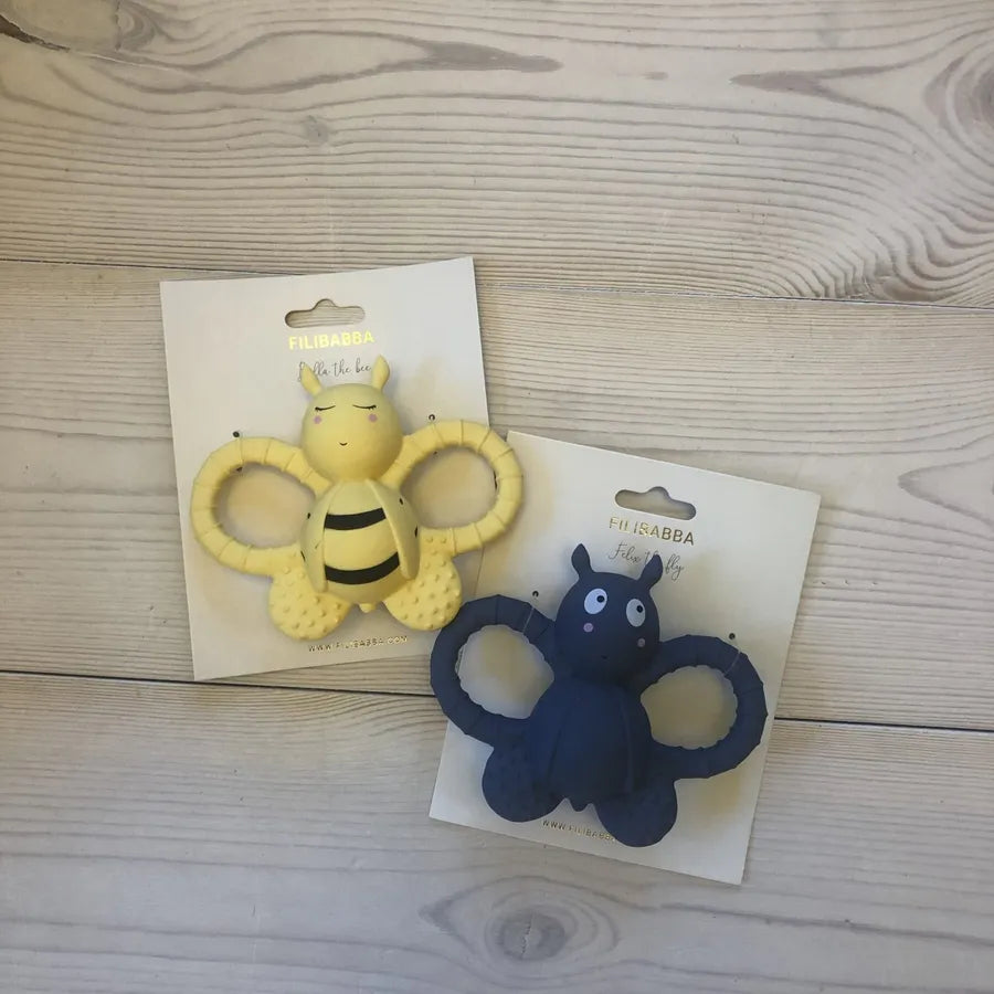 Jucărie pentru dentiție din cauciuc natural, felix