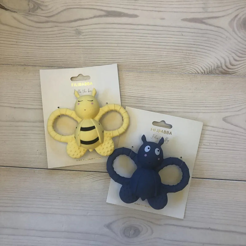 Jucărie pentru dentiție din cauciuc natural, felix