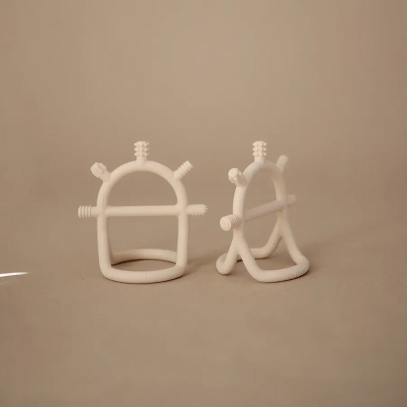 Jucărie pentru dentiție din silicon, No-Drop, shifting sand