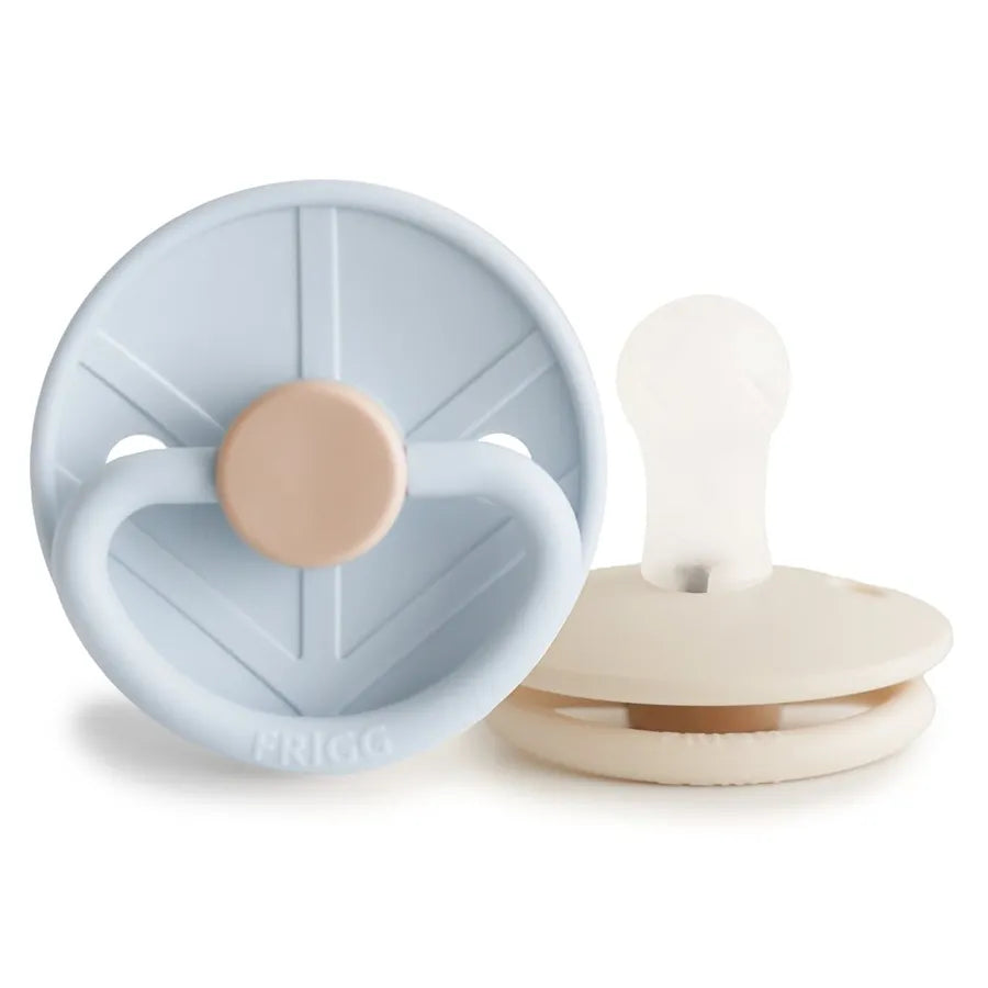 Suzete din silicon Little Viking, set de 2 bucăți, knud/sigrid