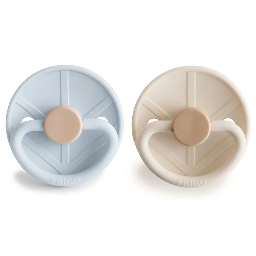 Suzete din silicon Little Viking, set de 2 bucăți, knud/sigrid