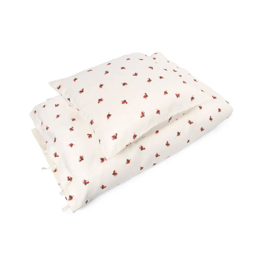 Lenjerie de pat din bumbac organic, 100 x 140 cm, lucky