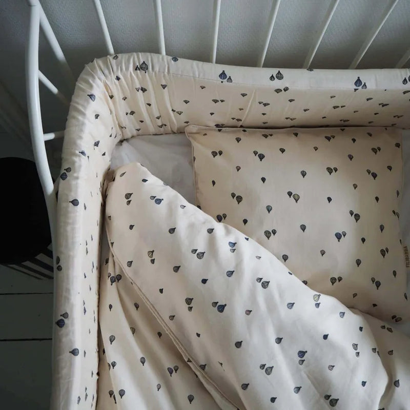 Lenjerie de pat din bumbac organic, Dreamers, 70 x 140 cm