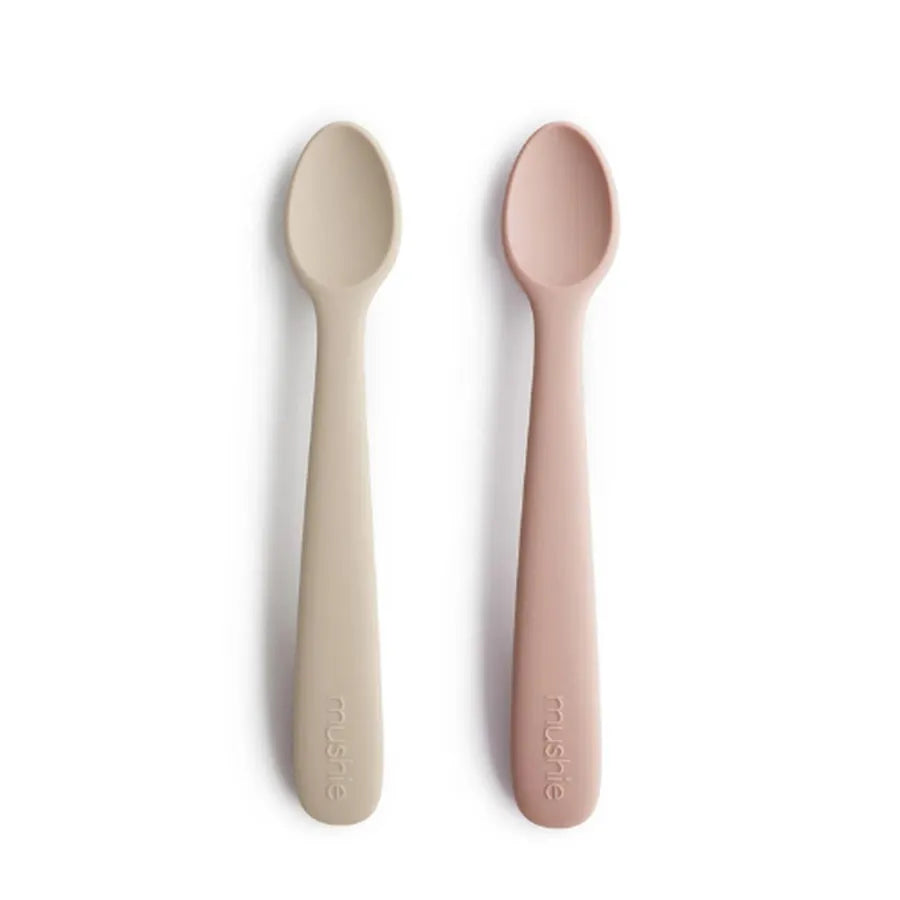 Lingurițe din silicon, set de 2 bucăți, blush/shifting sand