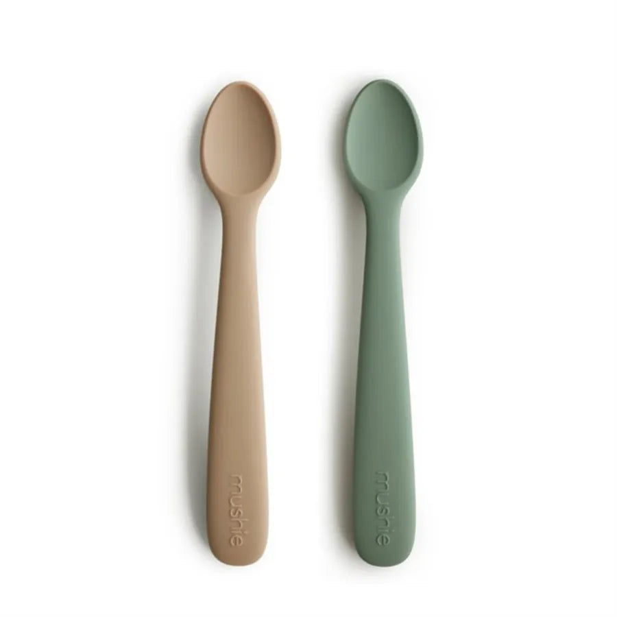 Lingurițe din silicon, set de 2 bucăți, dried thyme/natural