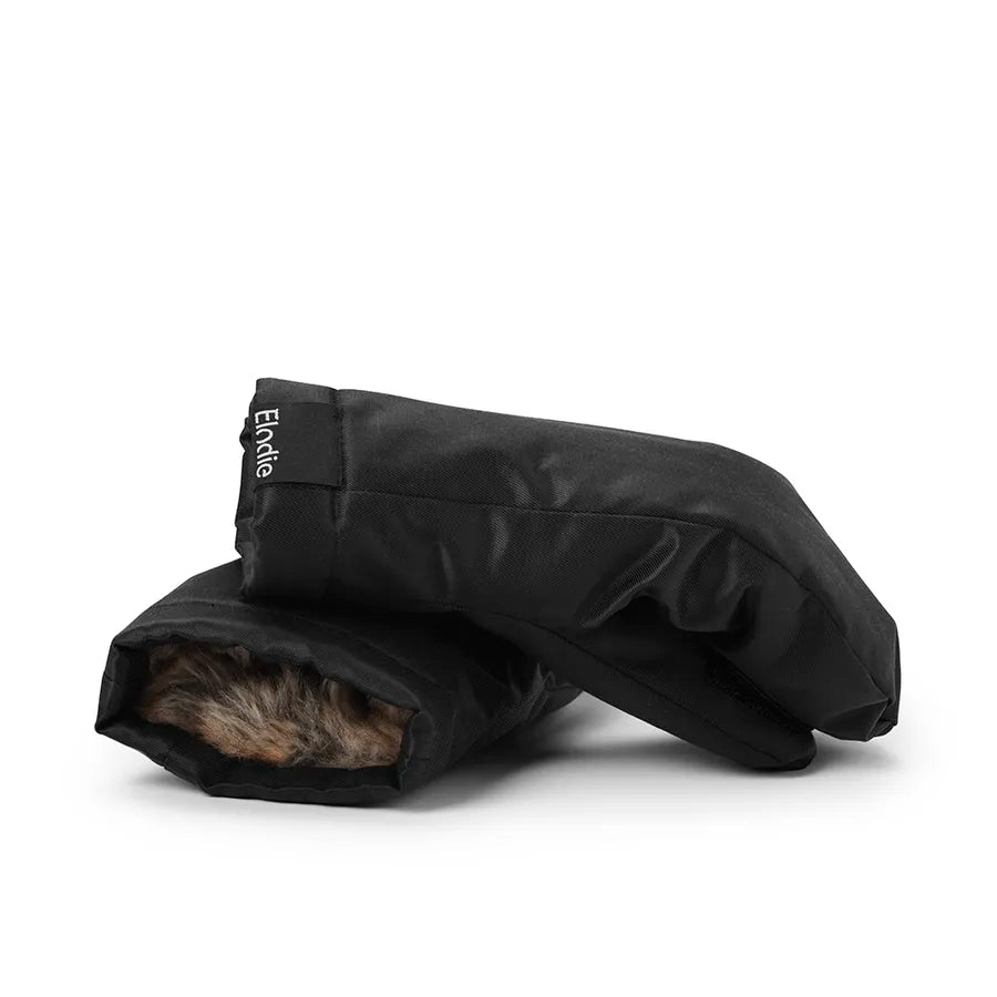 Mănuși de iarnă pentru cărucior, black
