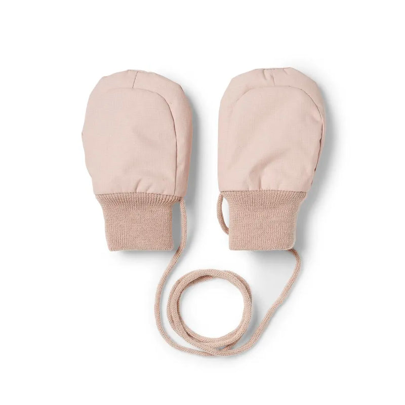 Mănuși din material impermeabil, 0-12 luni, blushing pink