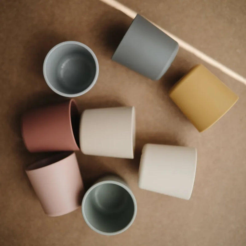Pahare, set de 2 bucăți, mustard