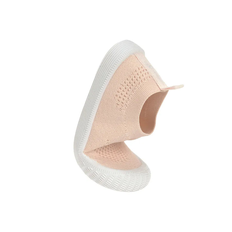 Pantofi slip-on pentru copii, powder pink