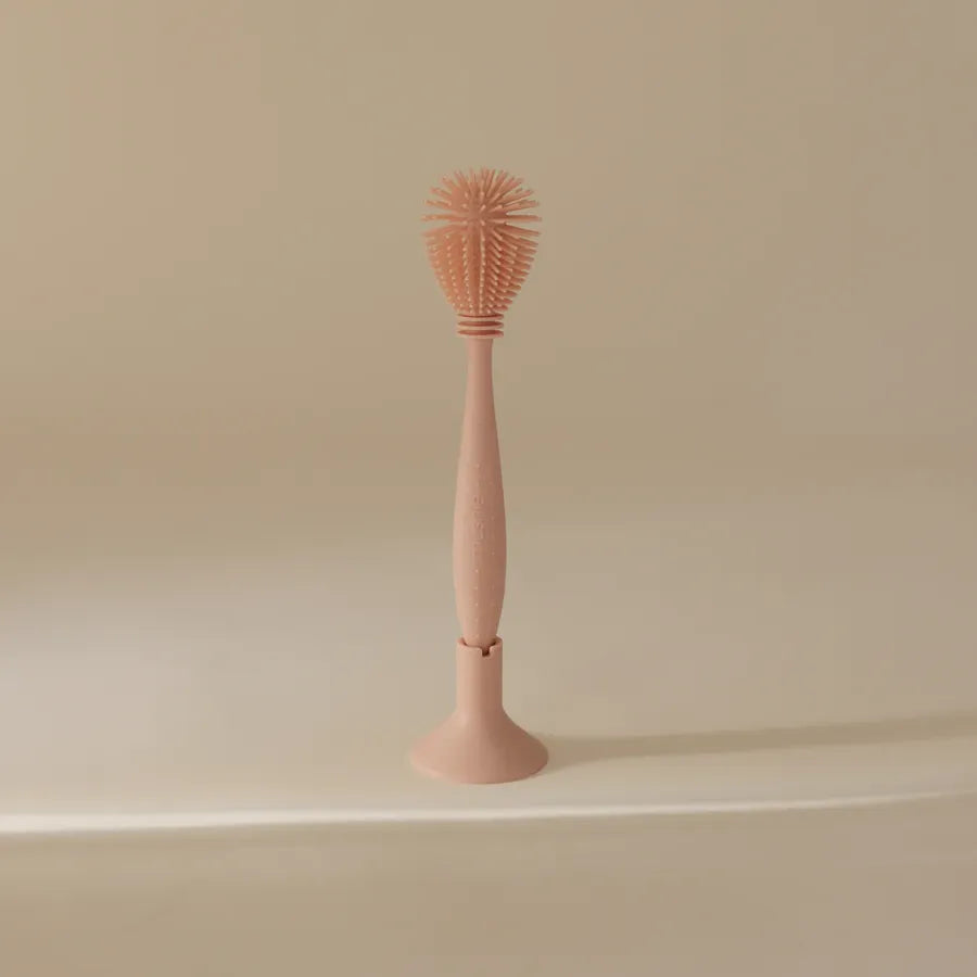 Perie din silicon pentru biberon, blush