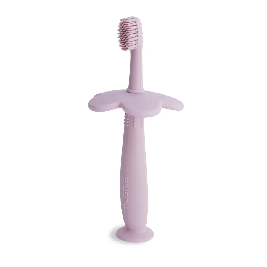 Periuță de dinți din silicon, flower soft lilac