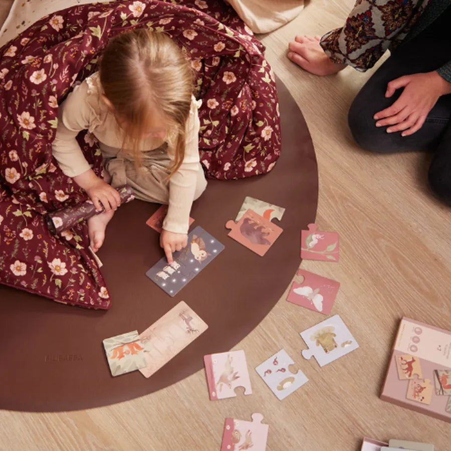 Puzzle, set de 10 bucăți, nordic animals
