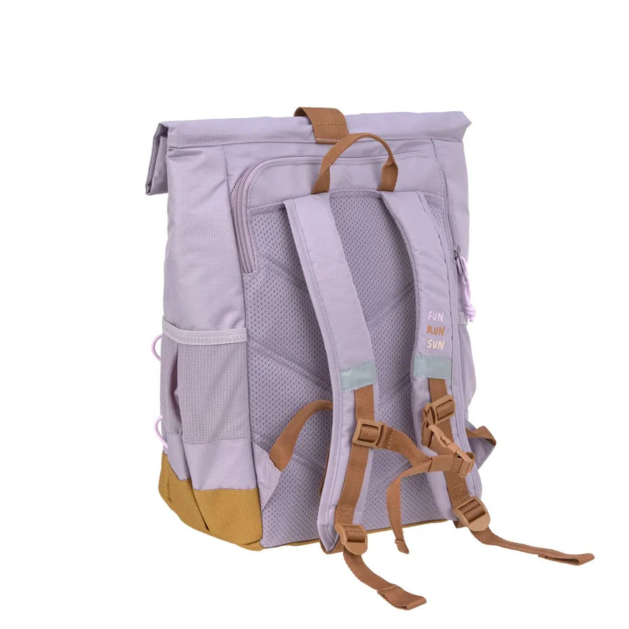 Rucsac Medium Rolltop, Little Gang, lilac
