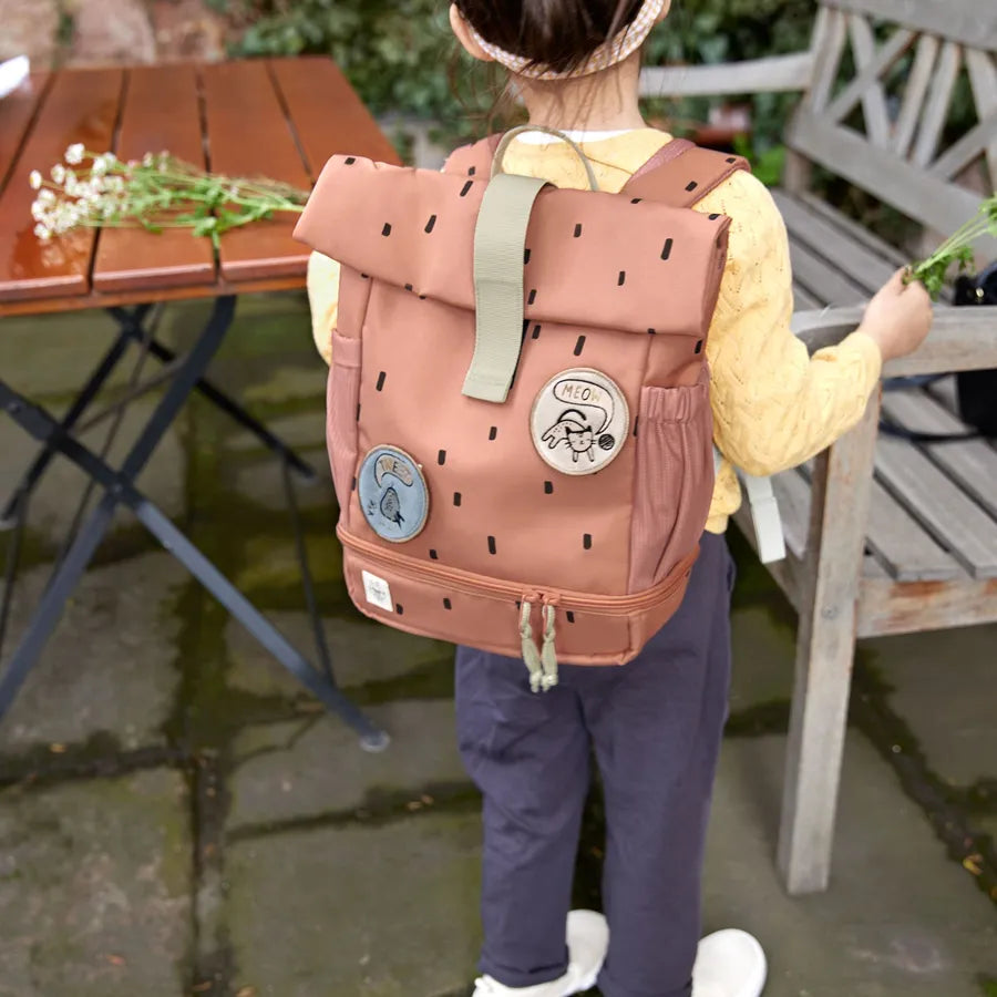 Rucsac Mini Rolltop, caramel