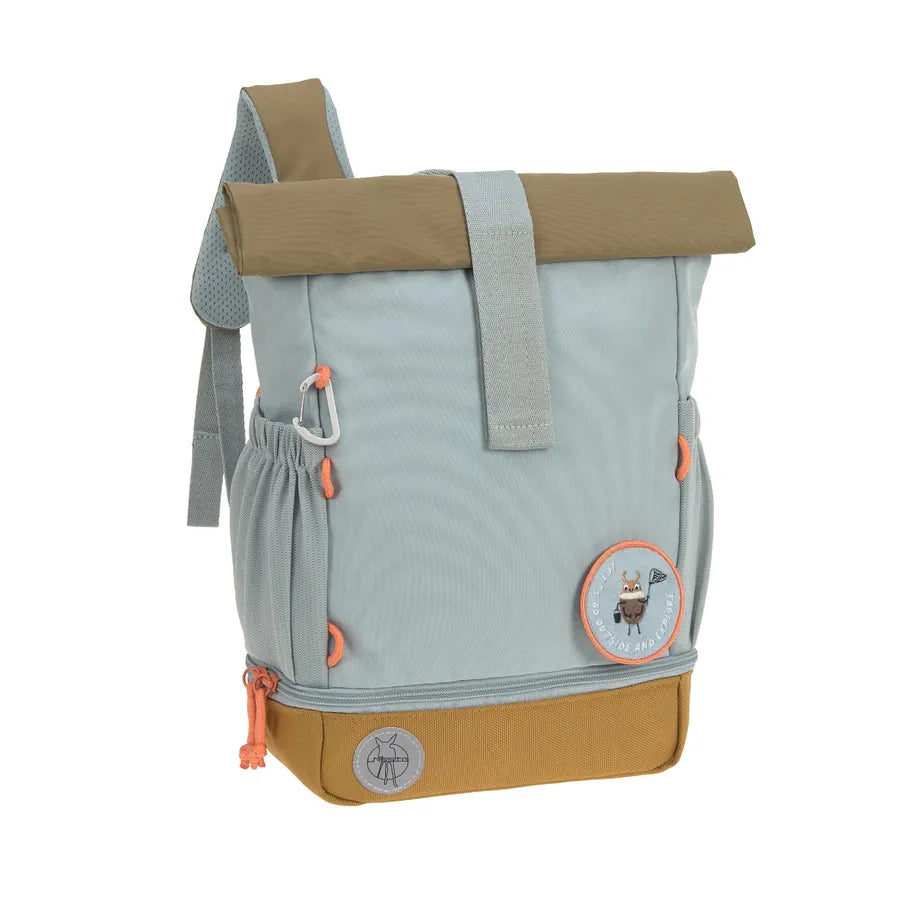 Rucsac Mini Rolltop, light blue