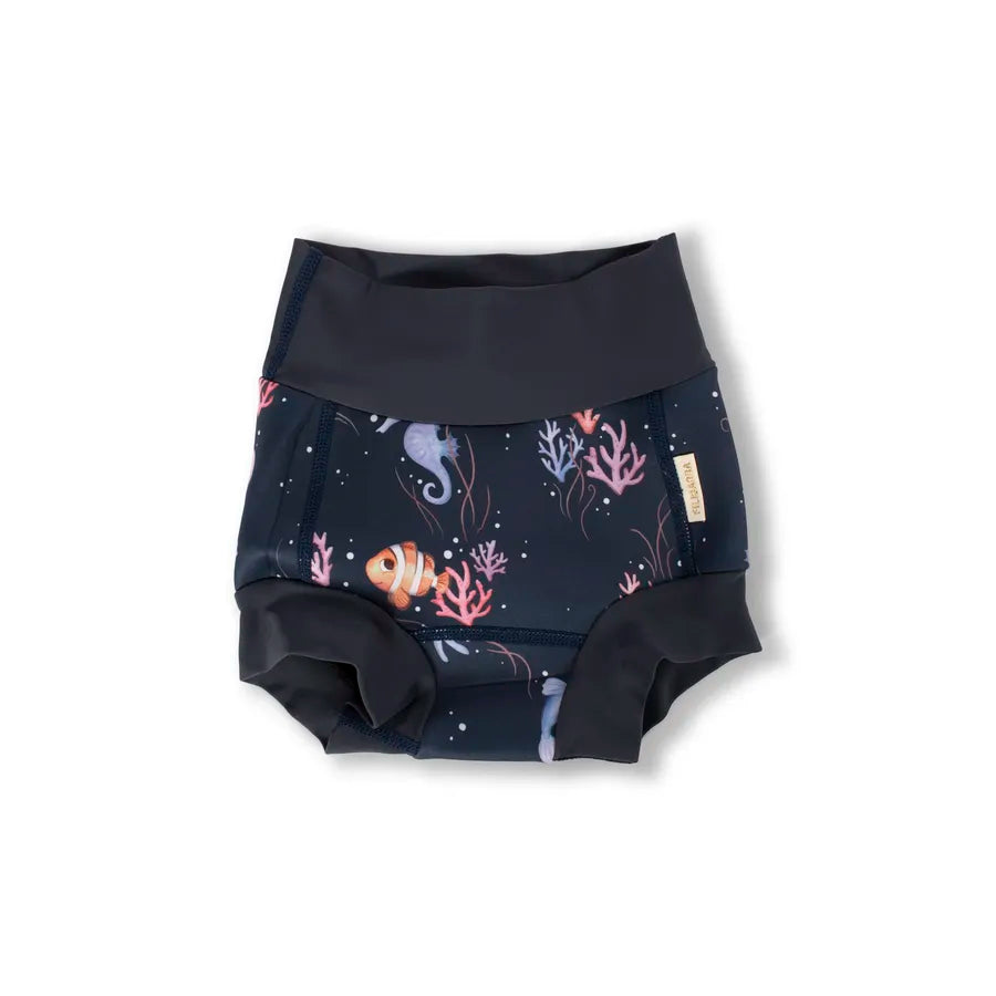 Slip pentru înot anti-UV, Lucca, Rainbow Reef, 1-2 ani