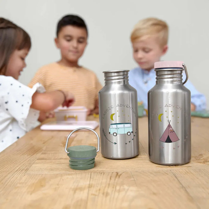 Sticlă din oțel inoxidabil, 500 ml, adventure, tipi