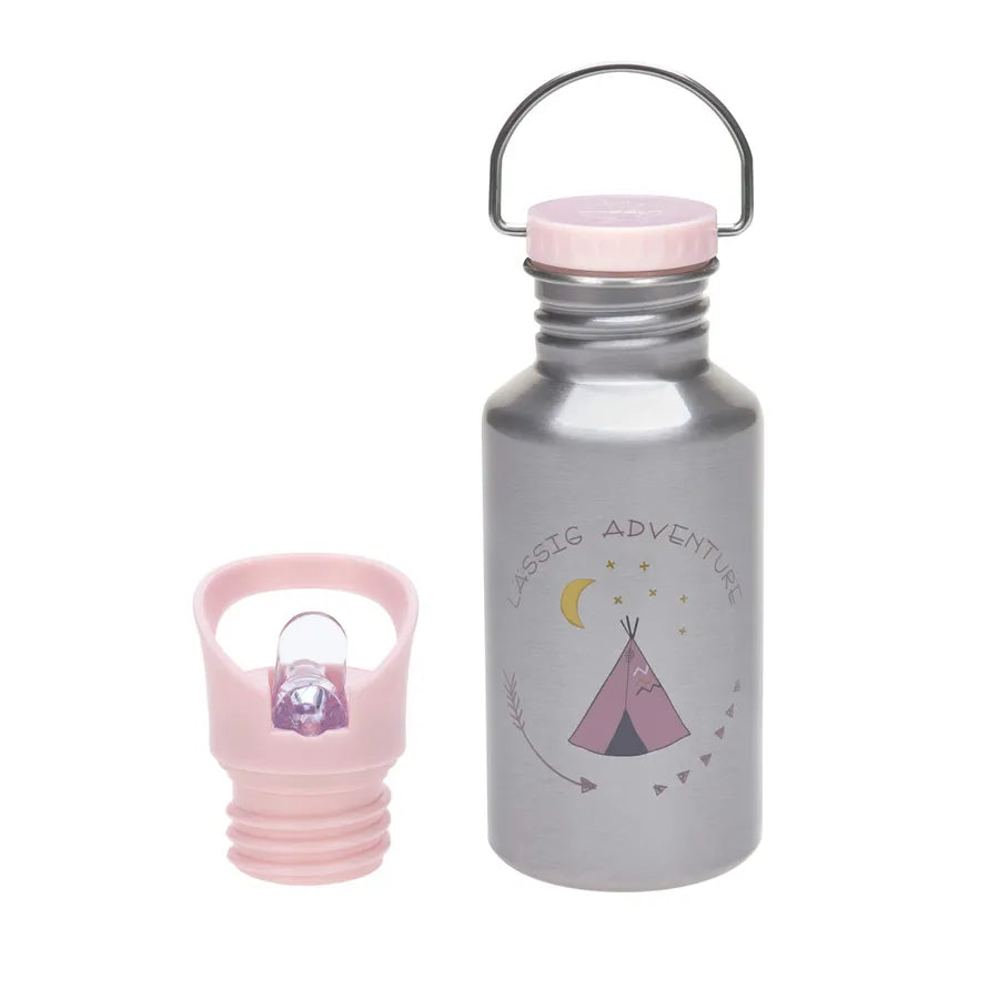 Sticlă din oțel inoxidabil, 500 ml, adventure, tipi