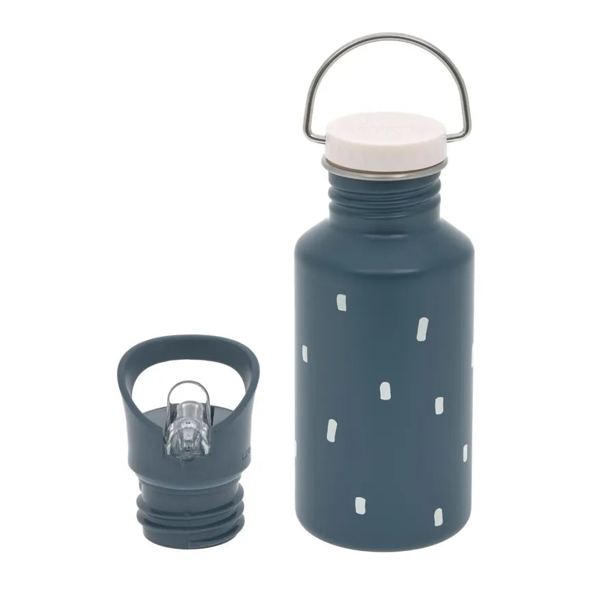 Sticlă din oțel inoxidabil, 500 ml, happy prints, midnight blue