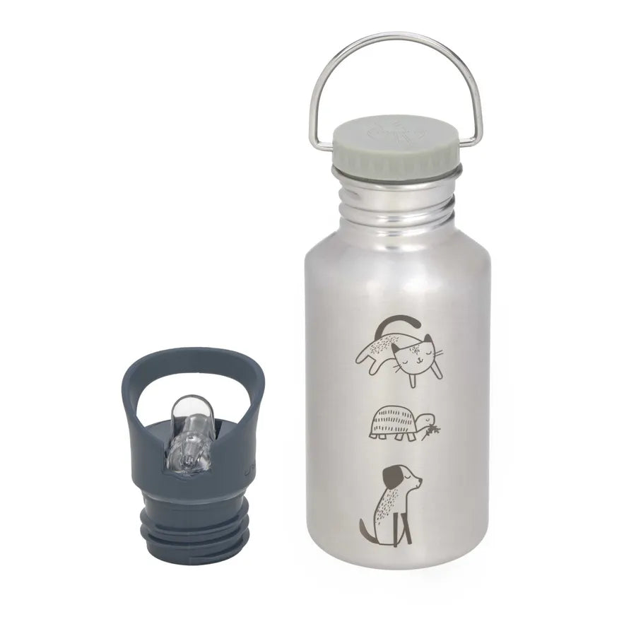 Sticlă din oțel inoxidabil, 500 ml, happy prints