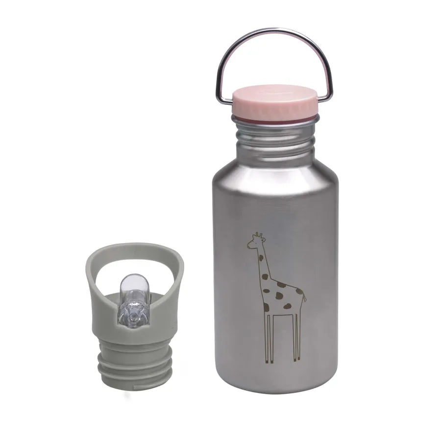 Sticlă din oțel inoxidabil, 500 ml, safari, giraffe
