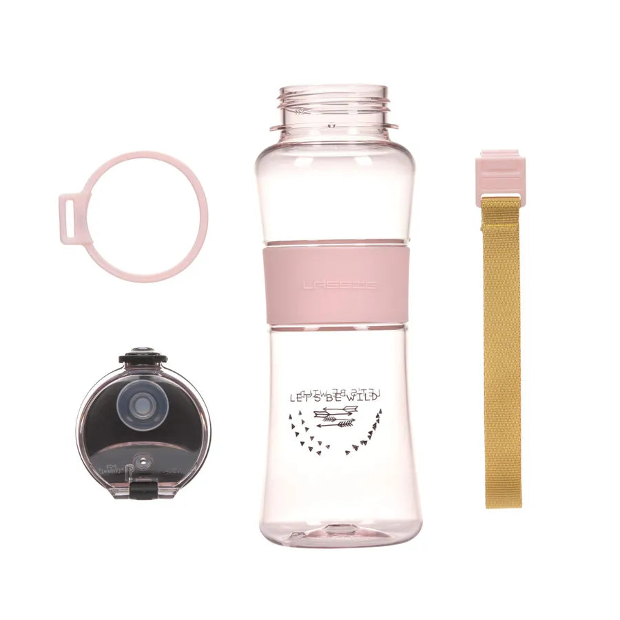 Sticlă din tritan, 550 ml, Adventure, rose