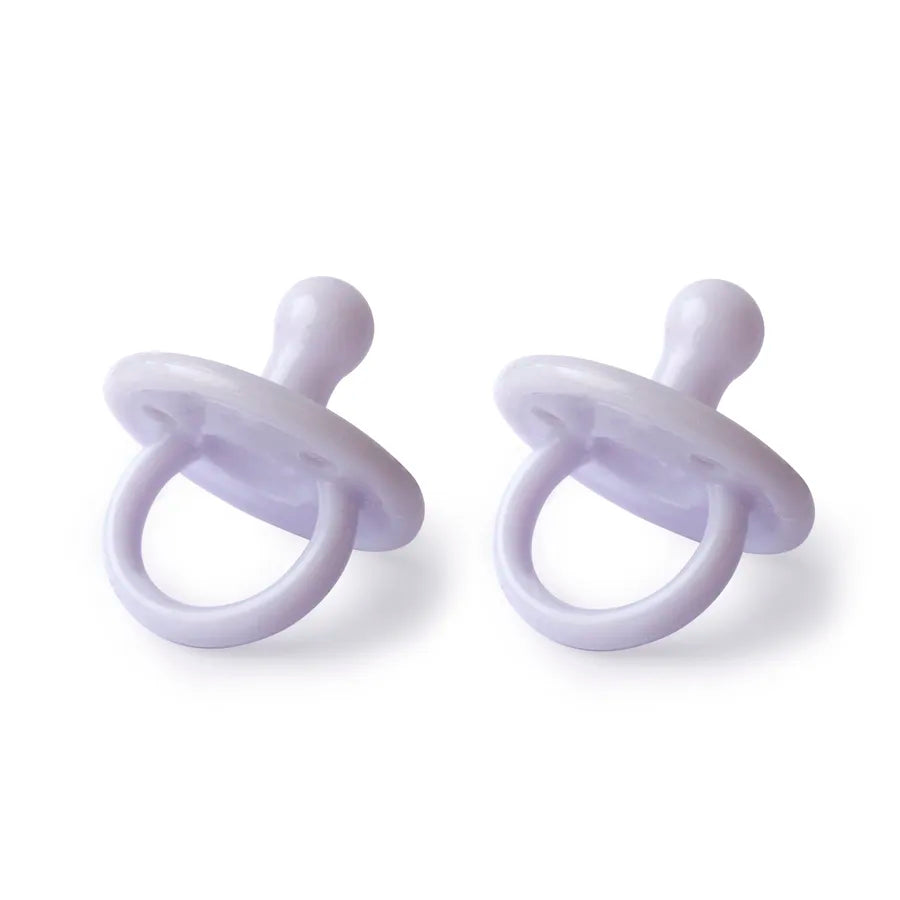 Suzete din silicon, set de 2 bucăți, fresh violet